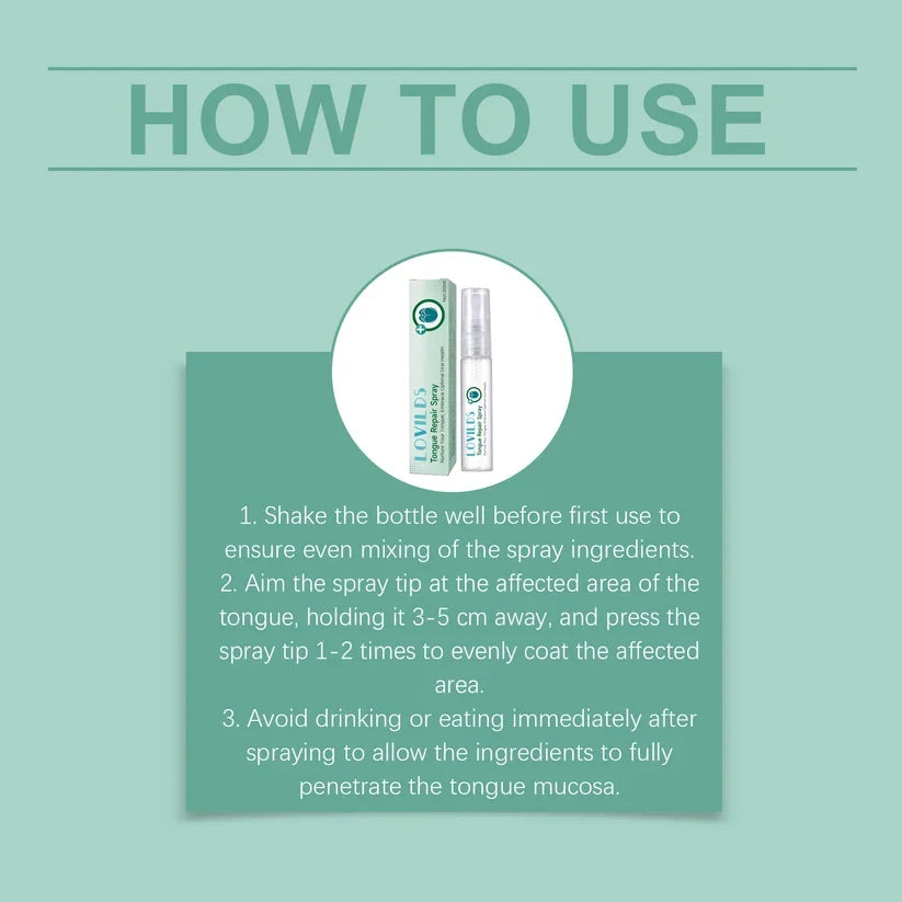 LOVILDS Tongue Repair Spray-2