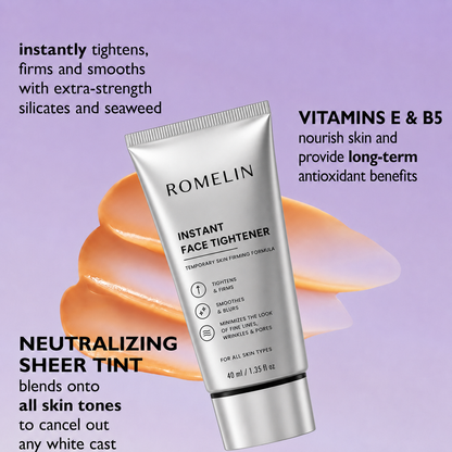 Instantly Tightens • Smooths • Blurs Fine Lines-Instant Face Tightener