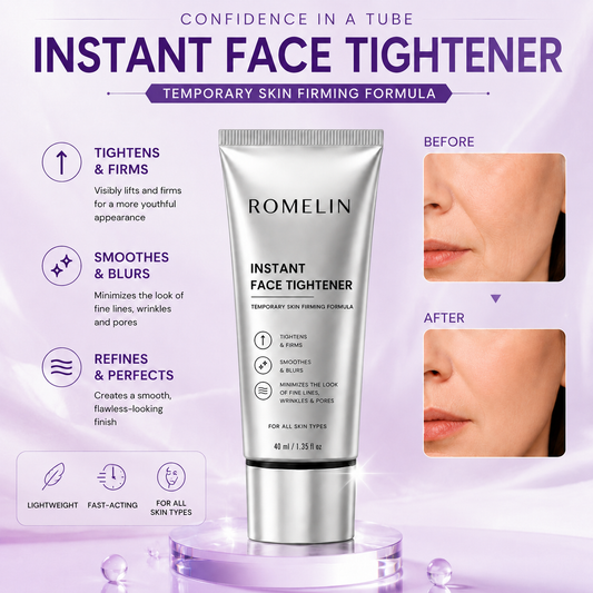 Instantly Tightens • Smooths • Blurs Fine Lines-Instant Face Tightener