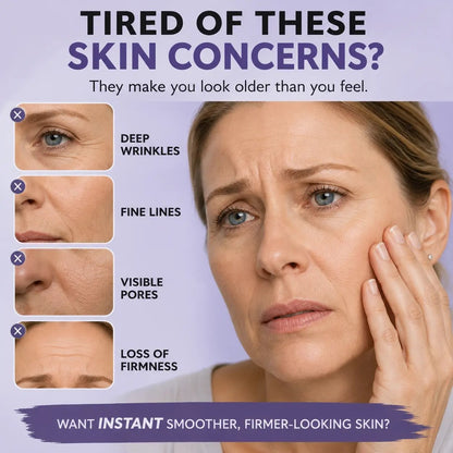 Instantly Tightens • Smooths • Blurs Fine Lines-Instant Face Tightener
